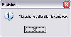 Microphone Calibration - Step 5